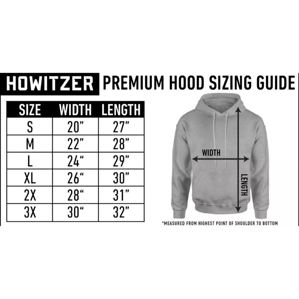 Howitzer Style Men's Hoodie FREE AND BRAVE Militar - Picture 4 of 12
